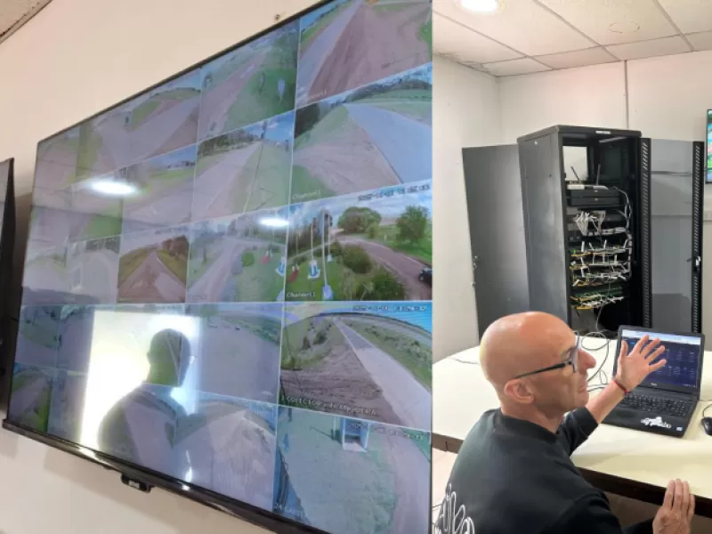 En pleno funcionamiento el nuevo Centro de Monitoreo del Paraje Pavón