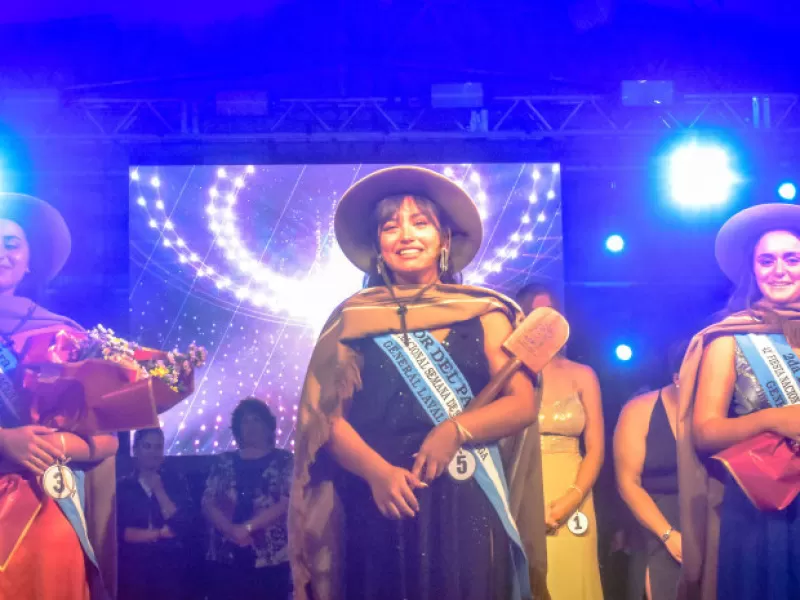 Presentaron a las aspirantes de la Fiesta Nacional Semana de Santos Vega