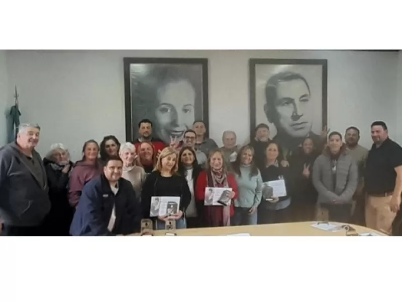 Homenaje y m&iacute;stica peronista en General Lavalle