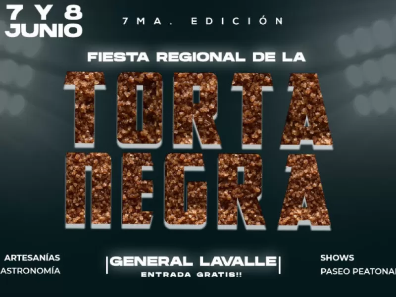 VIDEO: Se viene la Fiesta de la Torta Negra y se abre la inscripción para los puestos de artesanos