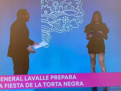 General Lavalle brilló en la pantalla de Canal 9 con la Fiesta de la Torta Negra