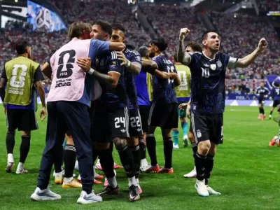Argentina le dio vuelta el resultado a Inglaterra en su mejor partido del Mundial y &iexcl;est&aacute; en la final!